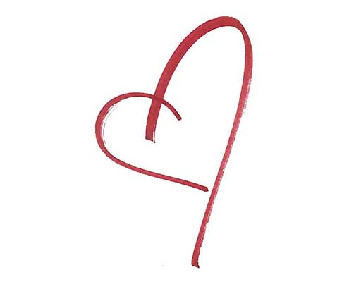 Heart drawing